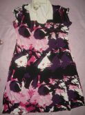 vestido curto estampado veste 52