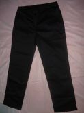 calça sarja preta veste 52