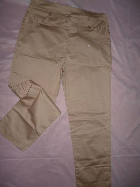 calça sarja kaky veste 52